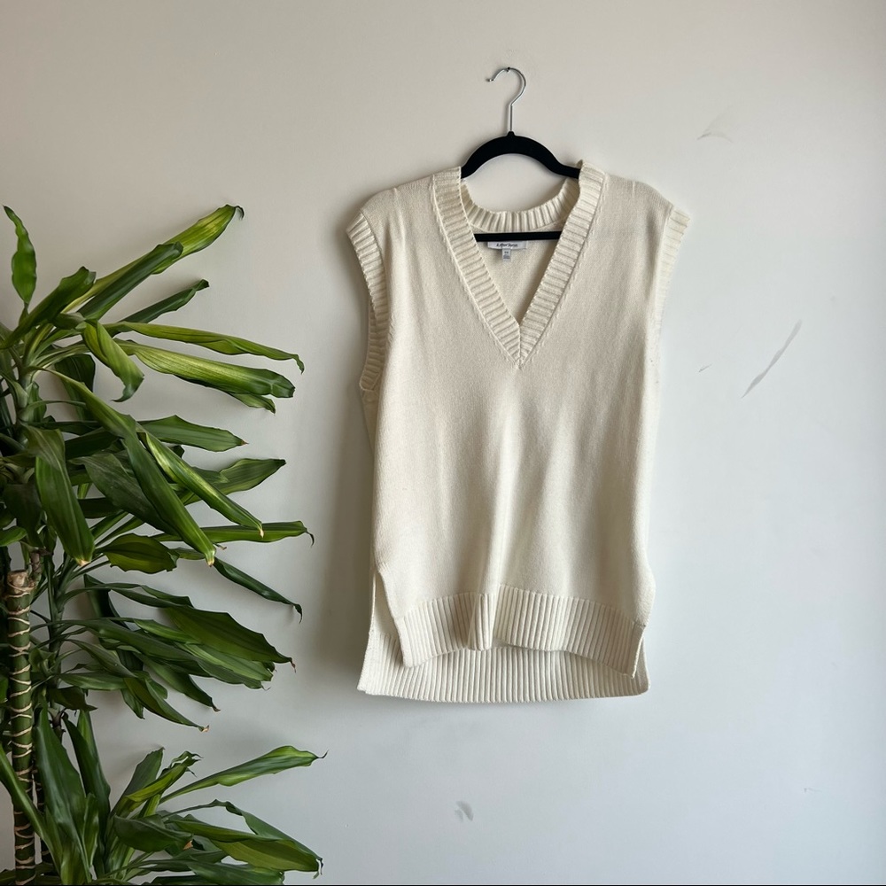 & other stories white sweater vest